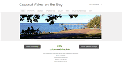 Desktop Screenshot of coconutpalmsonthebay.com.au
